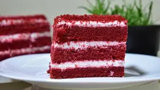 Original Red velvet cake Recipe | easy and tasty red velvet cake | simple designing