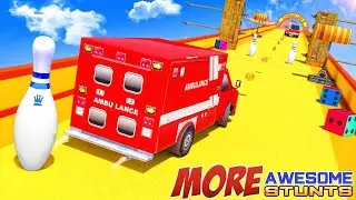 Ambulance Stunts Driving: Mega Ramp GT Racing #2 - Android Gameplay 2023