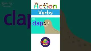 Kids vocabulary -  Action Verbs  - Action Words - Learn English for kids #shorts