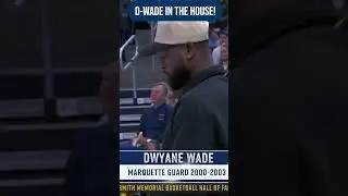 D-Wade in the House! 🔥💙💛 #Dwade #Marquette #CBBonFOX