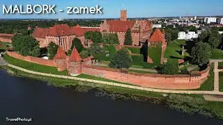 MALBORK - panorama zamku od Nogatu