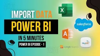 Import data to Power BI Tamil | Power BI data import Tamil | How to import excel data to power BI