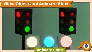 Blender Tutorial : Make Object Glow and Animate Glow in Blender 3