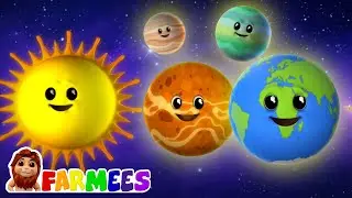 Planetenlied | Unser Sonnensystem | Musik für kinder | Farmees Deutschland | Kinderlieder