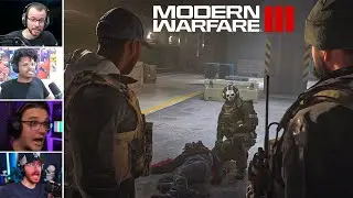 Steamers React to Call of Duty Modern Warfare 3, Ending Scene (MW III Campaign)