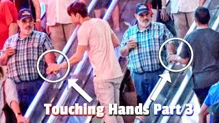 Touching Hands On Escalator Prank | Part 3: Tag Team Edition