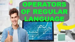 operators of regular language In Automata Language | Theory Of Computation