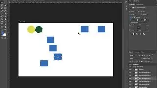 Using the Move Tool for Alignment and Duplicating Layers (2019)