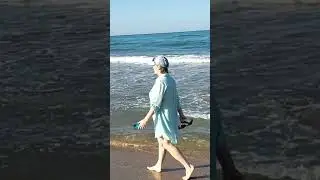 01.08.2024 пляж Джемете утро анапы #море #пляж #отдых #beach