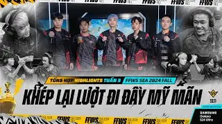 WAG CÂN KÈO KỸ NĂNG 4 VS 4 VỚI BRU ĐẦY MÃN NHÃN  | TOP HIGHLIGHT VIỆT NAM TUẦN 2 FFWS SEA 2024 FALL