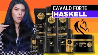 🐴 Resenha CAVALO FORTE HASKELL: Fortalecimento e crescimento capilar