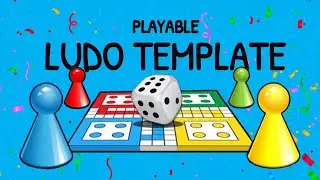 Ludo PowerPoint Template and Google Slides @LudoKing