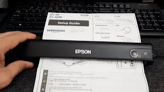 How to Fix Epson ES-50 Portable Scanner Vertical Black Line Problem