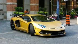 Gintani Lamborghini Aventador SVJ Causing Chaos in Downtown Toronto