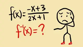 Finding The Inverse Of A Rational Function (a special case)