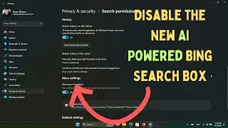 How to Disable the New AI Powered Bing Search Box in Windows 11 Taskbar