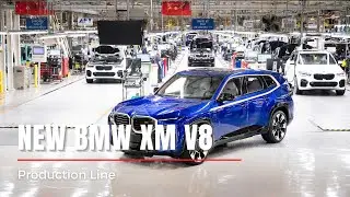 New BMW XM V8 Production Line | BMW Factory in Spartanburg South Carolina US