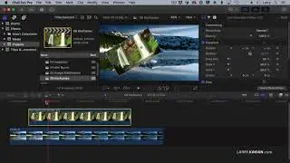 Apple Final Cut Pro X: How to Use Keyframes to Create Animation