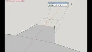 Scale a line in SketchUp