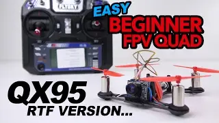 EASY Beginner Fpv Drone - QX95 Review & Flight