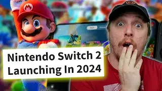 Nintendo Switch 2 has LEAKED! Still HANDHELD, Backwards Compatible, and Coming in 2024?!
