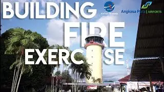 Building Fire Exercise Bandara Sam Ratulangi Manado PKD-97