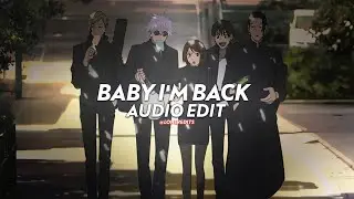 Baby Im Back - The Kid Laroi [edit audio]