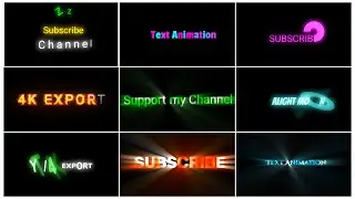 Top 15+ Best Text Animation Preset Pack / - Alight Motion Text animation Xml Preset