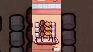 How to make tanghulu In  avatar world 🤍🍡😋💖#saVSna#avatar #avatarworld #tocaboca #new