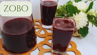 Zobo Drink Recipe/Pineapple +Hibiscus Juice