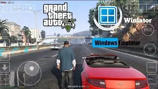 GTA : V Gameplay (HD) Winlator 6.0 (Windows Emulator) Android