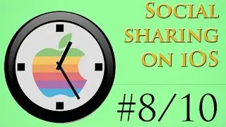 8/10 - Sharing an image on iOS with Facebook, Twitter etc - Creating an iOS app in 26 minutes