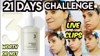 Numbuzin No.3 Skin Softening Serum Review | 21 Days Live Challenge | ⛔ Non Sponsored⛔