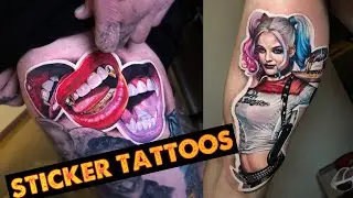 The Best Sticker Tattoo Artists