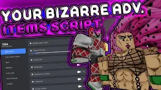 Your Bizarre Adventure Script / Hack GUI Free Roblox 2021 | Yba Script Max Stats, Auto Farm & More