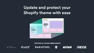 Theme Updater app – Theme updates, Backups, Theme Sections, and Monitoring for Shopify