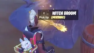 Travel 100 meters on a Witch Broom! Fortnite Witch Broom LOCATIONS!