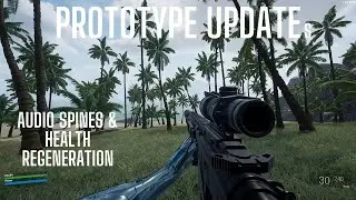 Unreal Engine Prototype Update - Health regen & Audio Spline Optimisation