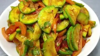 Кабачки по - Корейски! Рецепт очень вкусного салата.