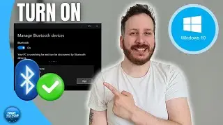 How To Turn On Bluetooth In Windows 10