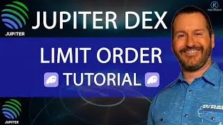 JUPITER DEX - LIMIT ORDER - TUTORIAL - How to set up a spot limit order on the Jupiter DEX