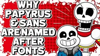 Why Papyrus & Sans are Named After Fonts [Advent Calendar #7]