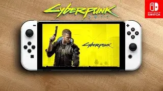 Cyberpunk 2077 • Nintendo Switch Oled Gameplay • Remote Play