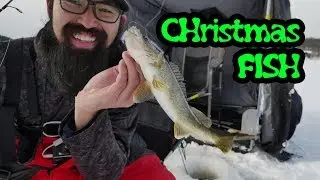 Christmas Day Ice Fishing Quest (Ft. Seabass Outdoors)