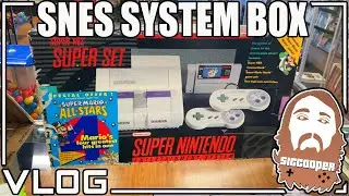 SNES Mario All-Stars Bundle Box, NES Games, & Package Unboxing | SicCooper