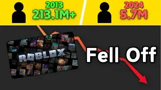 The RISE and FALL of Roblox and Why it's still Popular