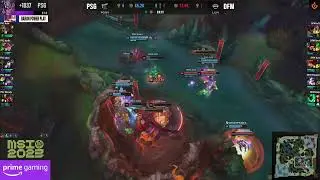 PSG UBAO AHRI QUADRA KILL - PSG VS DFM | #msi