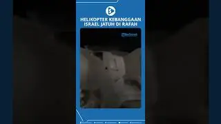 Helikopter Kebanggaan Israel Jatuh di Rafah