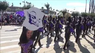 The Livingston High School Pride of Livingston Marching Band at the Santa Cruz Band Review 2023