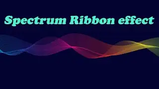 Spectrum ribbon effect II illustrator